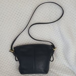 Coach Navy Blue Shoulder Purse